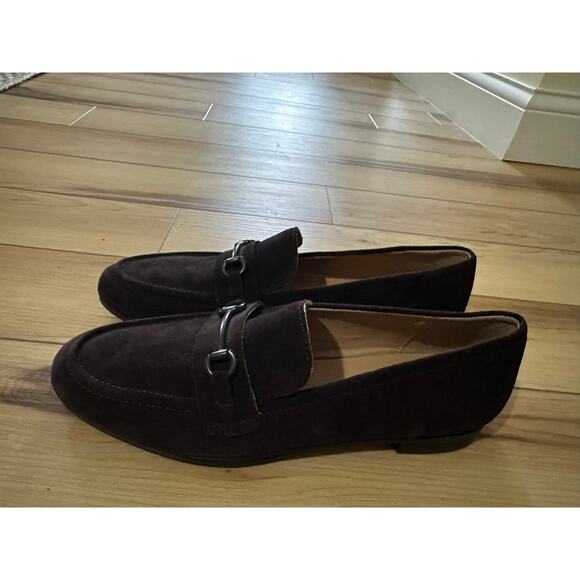 Blondo Blaire Waterproof Brown Suede Loafers Women’s 11 NWOT - Picture 3 of 11